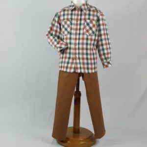 Conjunto Niño Cuadros AOOTC COCO ACQUA