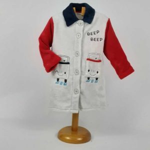 Bata Bebe Gris Beep 0651