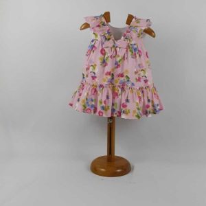 Vestido Bebe Rosa 1961 MAYORAL