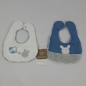 Pack 2 Baberos 9147 Azul