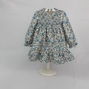 Vestido Flores Azul RMOM MAYORAL