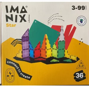 Imanix Star 36 piezas - Braintoys