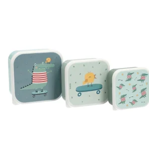 3 Cajas Almuerzo Croc - Tutete