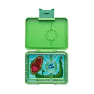 Yumbox Snack 3 compartimentos, Jurassic Green-Dinos