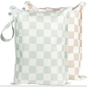 Bolsas impermeables pack 2, menta y beige - Tiny Twinkle