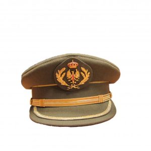 Gorra de plato kaki, Ejercito de Tierra