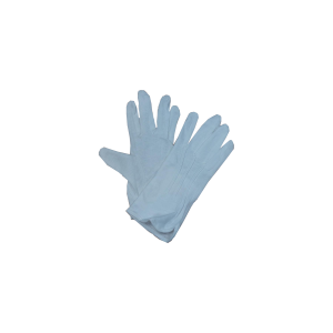 GUANTE GALA, BLANCO, PUNTITOS