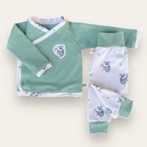 Conjunto recién nacido, kimono y pantalón Koalas