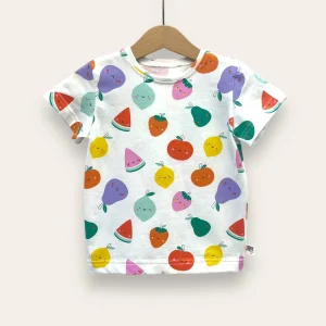 Camiseta Frutas - Kurmi Kids