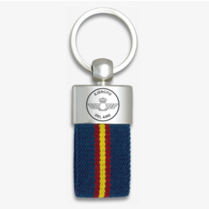 Llavero Ejercito del Aire, en lona con Bandera de España