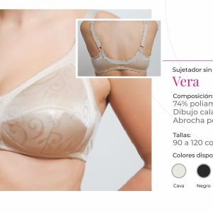 Sujetador abierto por delante VERA -S&B INTIMA-TALLAS GRANDES