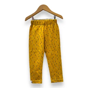 Leggings Palitos mostaza