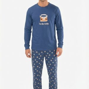 PIJAMA INVIERNO HOMBRE RACHAS 25457
