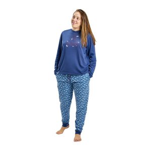 Pijama Mujer invierno 100% Algodón - MU_DP0200 - MUNICH